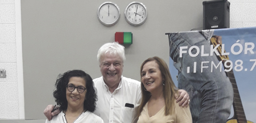 Las Hermanas Vera en vivo con Héctor Larrea