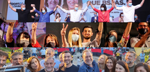 Las tres principales fuerzas políticas de la provincia cerraron sus campañas