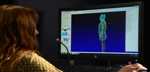 El scanner 3D del INTI está en Comodoro por el censo de la Ley de Talles