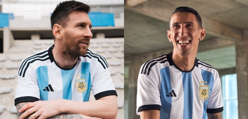 La historia de las camisetas argentinas en los mundiales