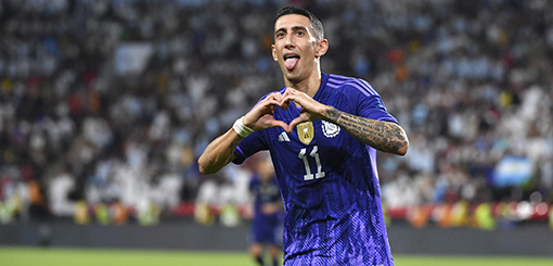 Argentina se lució y goleó 5 a 0 a Emiratos Árabes Unidos